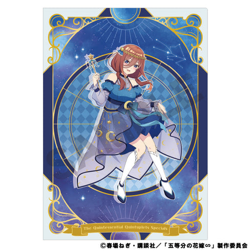 『五等分の花嫁』シングルクリアファイル、 中野三玖 宇宙ドレス